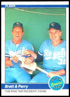 638 The Pine Tar Incident 7-24-83 (George Brett-Gaylord Perry)